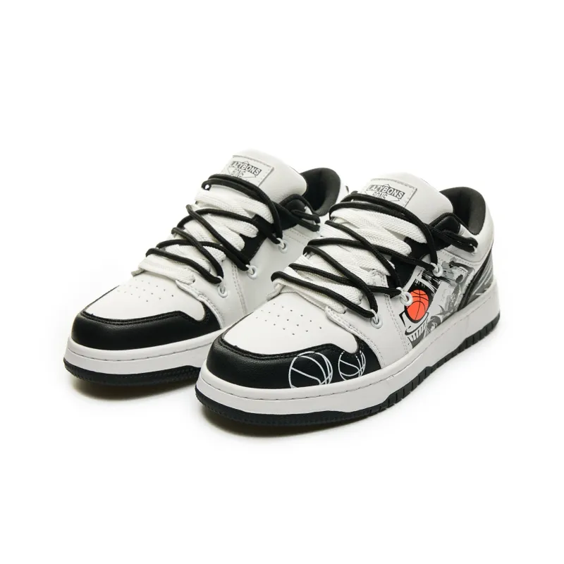 LAZY BONS Low Top Skateboard Shoes Unisex-3