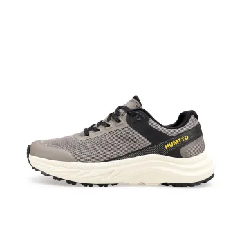 HUMTTO Cushioning Wear Resistant Breathable Impact Resistant Lightweight Rebound Low Top Outdoor Shoes Men's Khaki