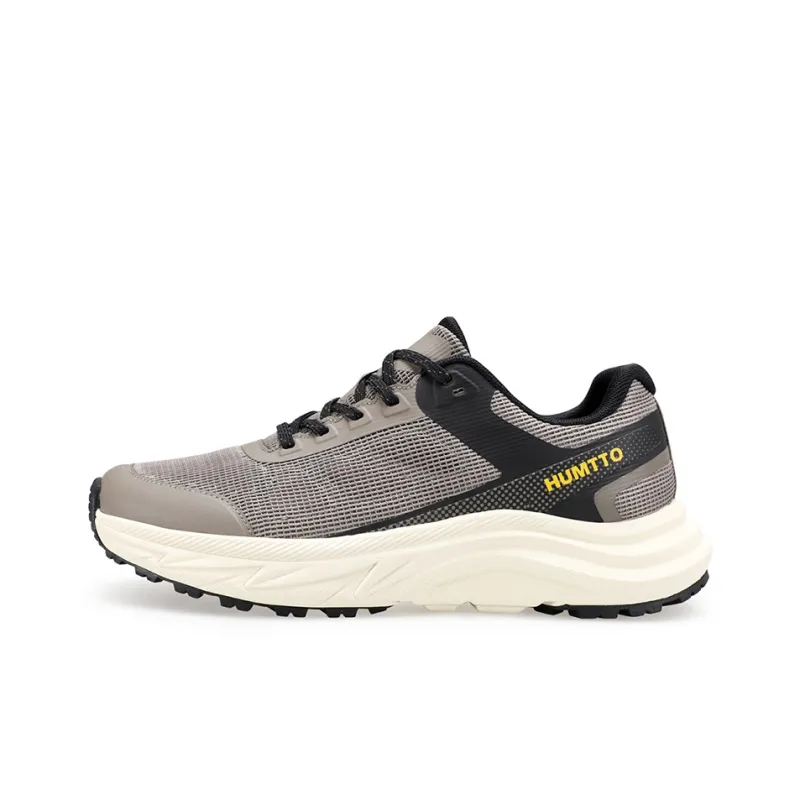 HUMTTO Cushioning Wear Resistant Breathable Impact Resistant Lightweight Rebound Low Top Outdoor Shoes Men's Khaki-0