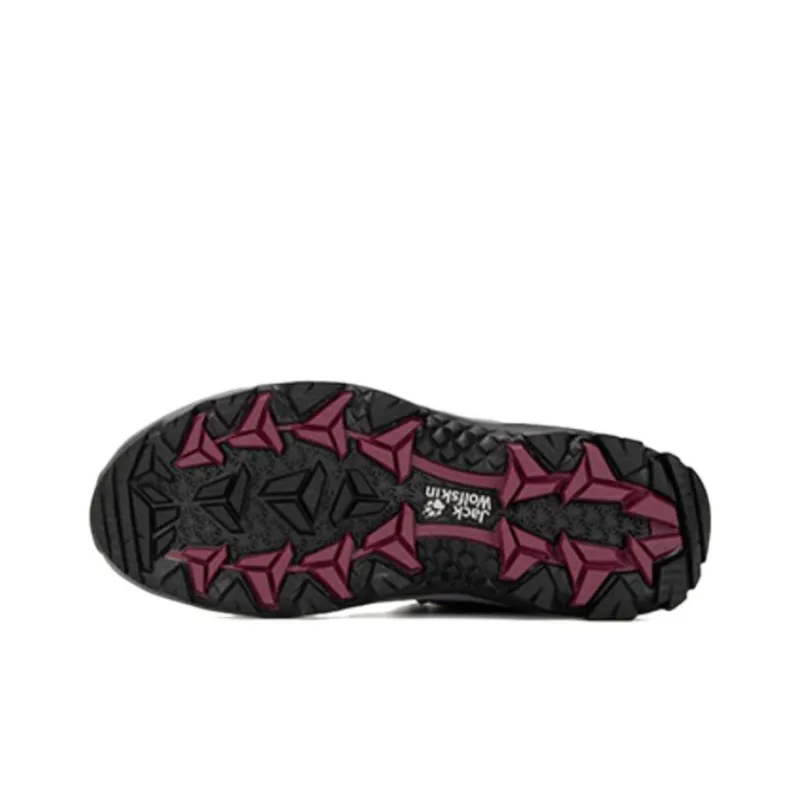 Jack Wolfskin Vojo 3 Texapore Mid Cushioning, Slip Resistant, And Abrasion Resistant High Top Outdoor Shoes Women's-4