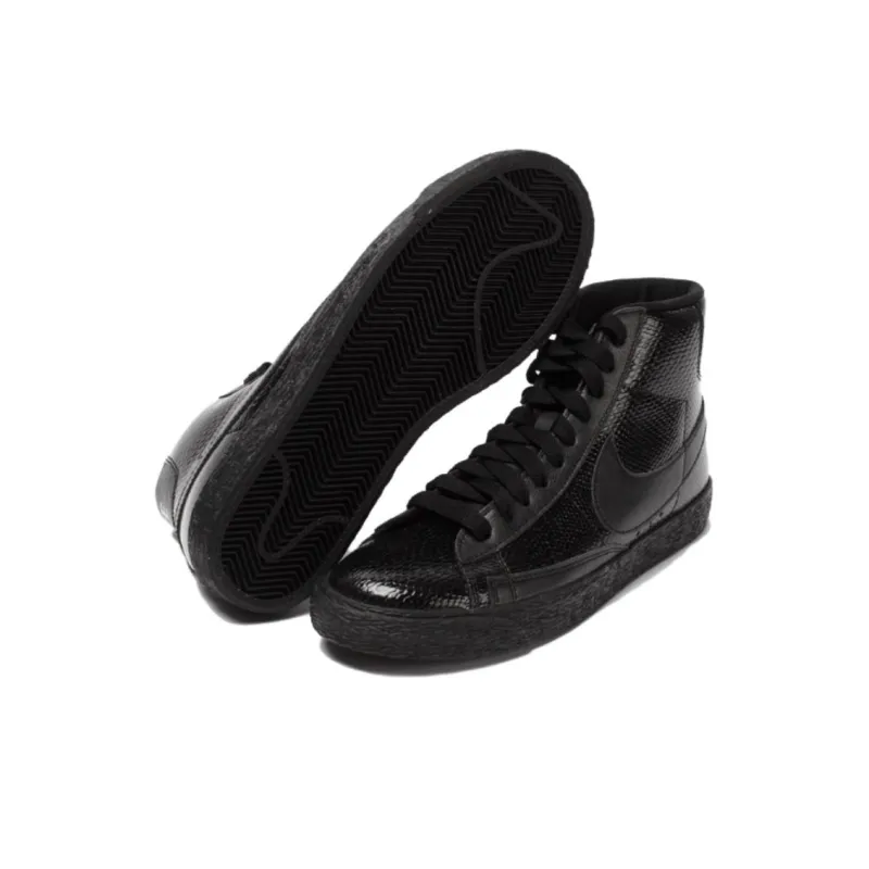 Nike Blazer High Black/Black White-3
