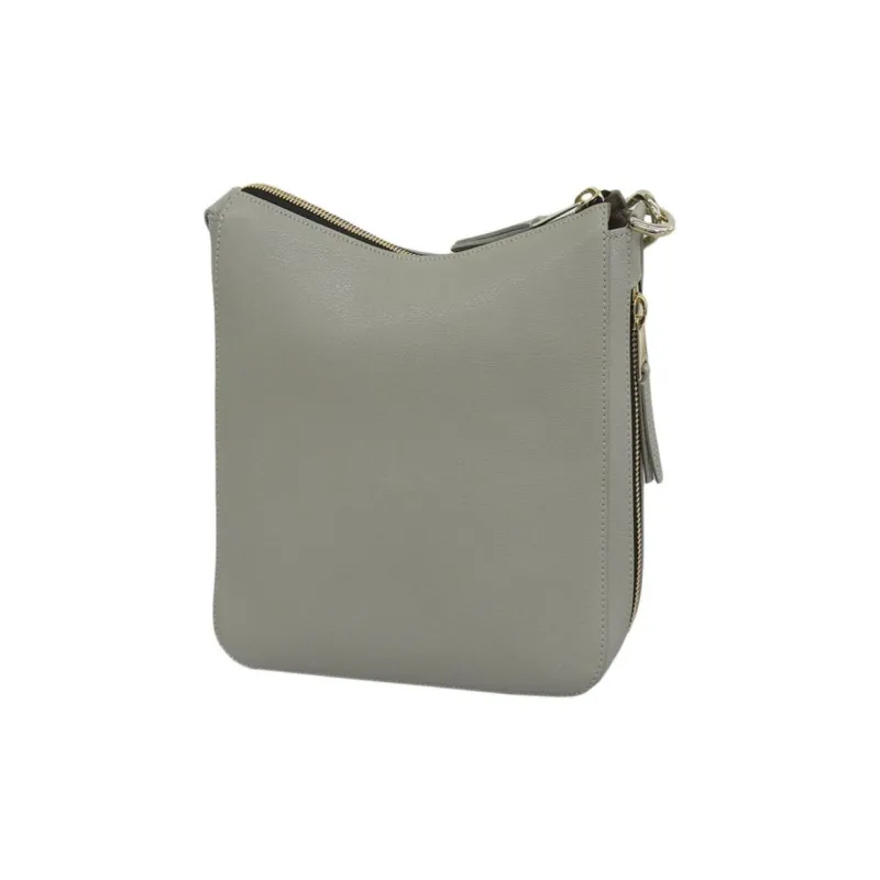 Furla Leather Crossbody Bag, Shoulder Bag Women's Gray-3