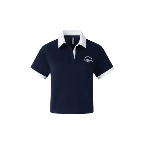 Adidas Polo Shirts Women's College Navy