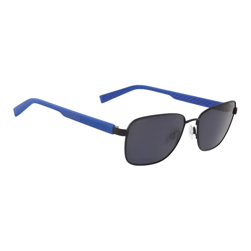 NAUTICA Metal Square Sunglasses Men's Black-1