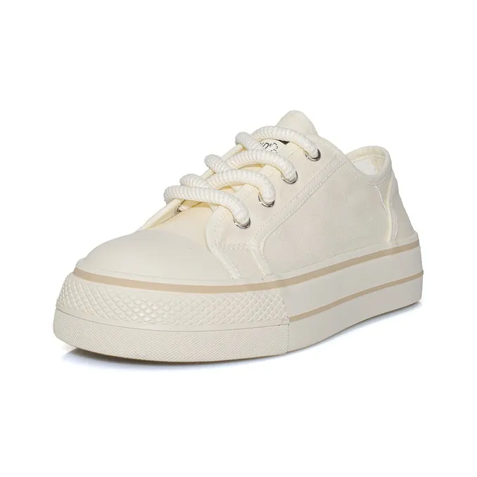 B10CROWN Slip Resistant Breathable Low Top Canvas Shoes Women's-2