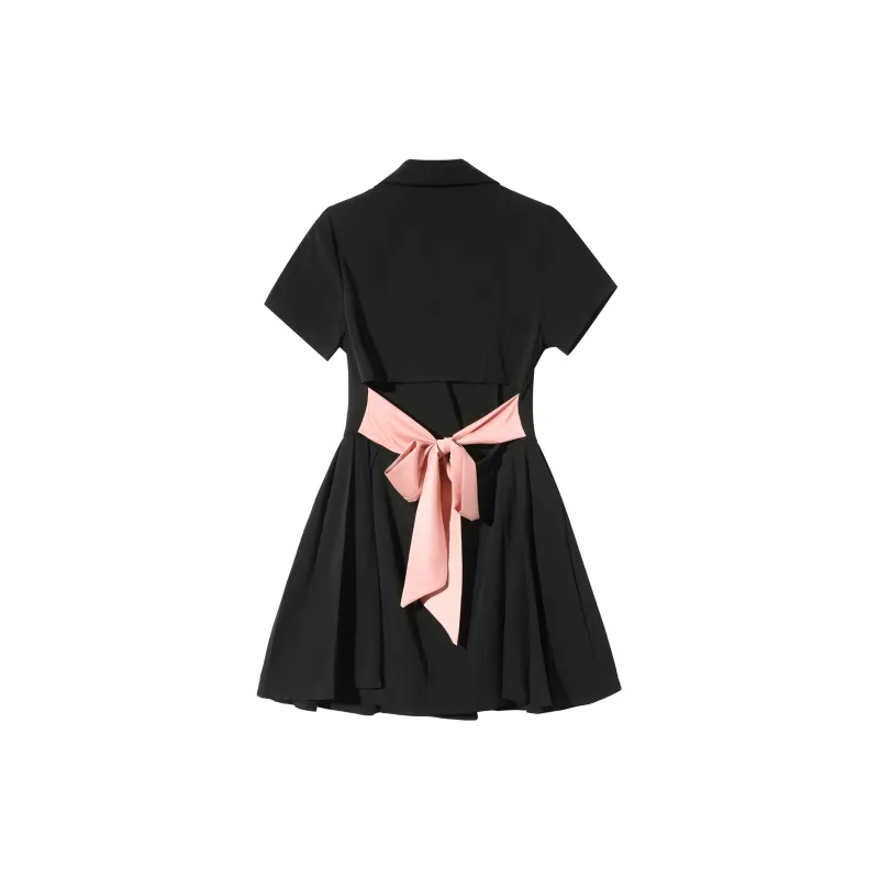 Adeworn Short Sleeved Dress Women's-4