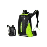 Capacity Upgraded, Includes Rain Covers[16L Non-Compactible]Green