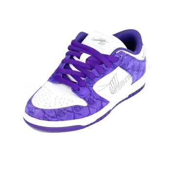 THE SHOE SURGEON x Nike Slip Resistant Low Top Casual Shoes Men's Purple White