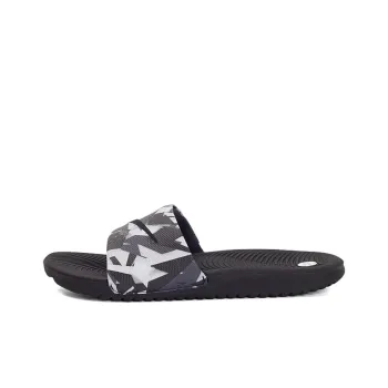 Nike Kawa Slide Print Dark Grey Black