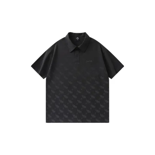 LAMLICKA Polo Shirts Unisex Black