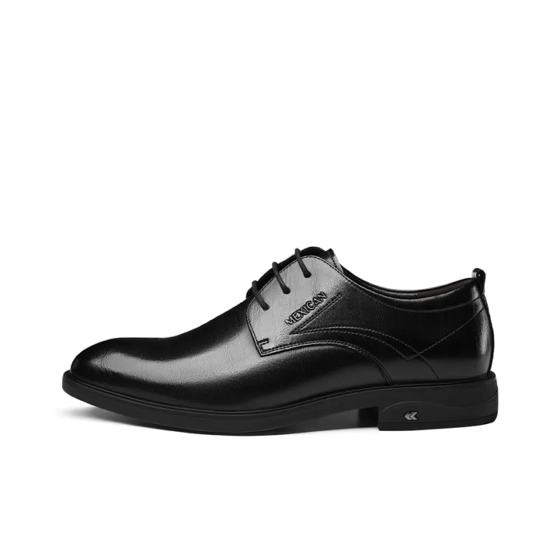 MEXICAN Dress Shoes Men's Black-0
