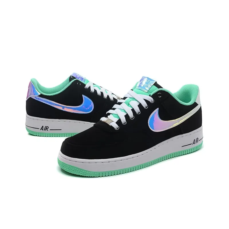 Nike Air Force 1 Low Black Green Glow-2