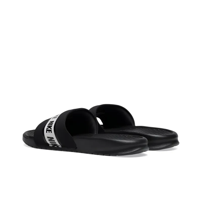 Nike Benassi Print Black White-3