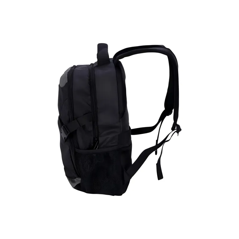 SWISS MILITARY 840D Jacquard PU Multicolor Backpack Large Size Unisex Black-3