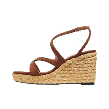 Jimmy Choo Ayla 85mm Wedge Sandals