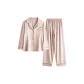[Long-Sleeved Pants Clothing Sets]Elegant Pink