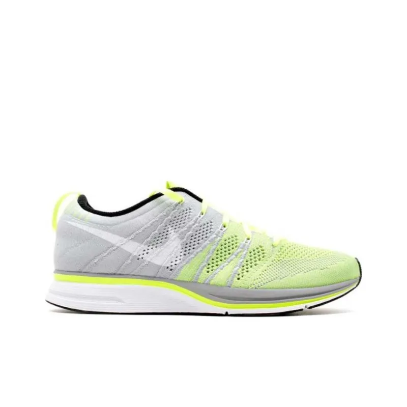 Nike Flyknit Trainer Volt White-1