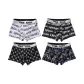 [4 Pack]White Base MO+Black Sole MO+Black Sole G+Navy Blue