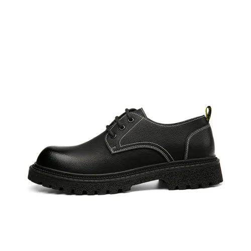 MEXICAN Dress Shoes Men Low-Top Black