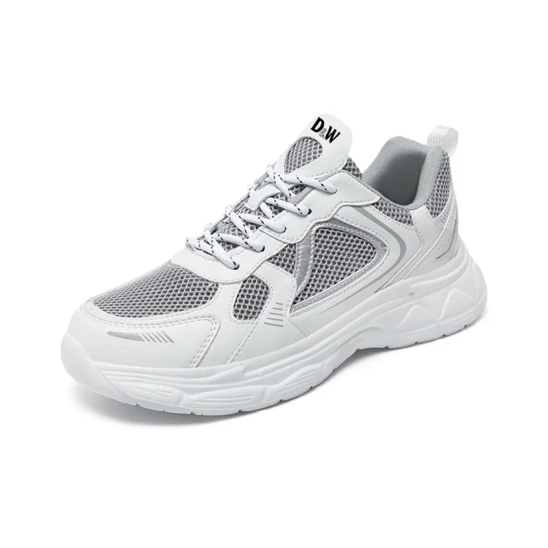 D&W Slip Resistant, Abrasion Resistant, Breathable Low Top Casual Running Shoes Unisex-1