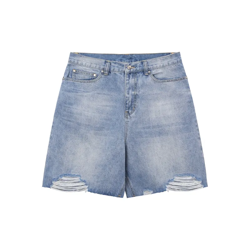 BIPOLAR Denim Shorts Unisex-6