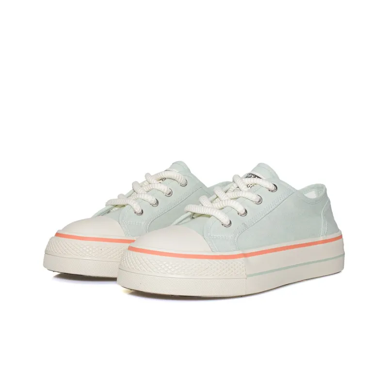 B10CROWN Slip Resistant Breathable Low Top Canvas Shoes Women's-5