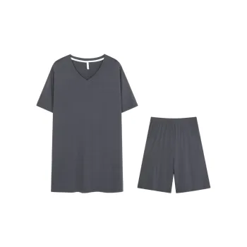 William Pajama Set Men's Dark Gray