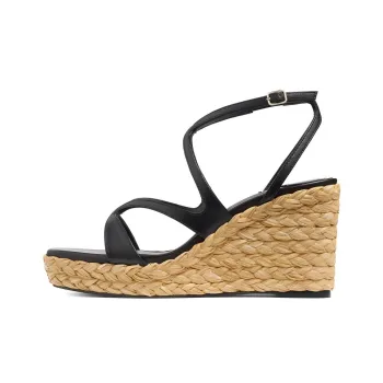 Jimmy Choo Ayla 85mm Wedge Sandals