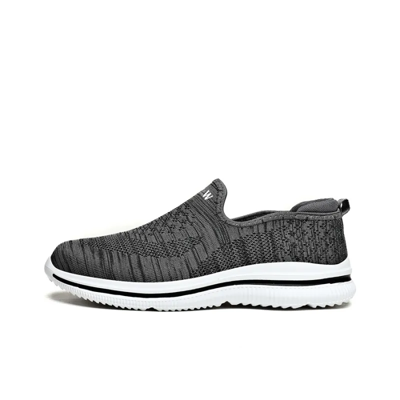 D&W Slip Resistant, Abrasion Resistant, Breathable Low Top Running Shoes Unisex-8