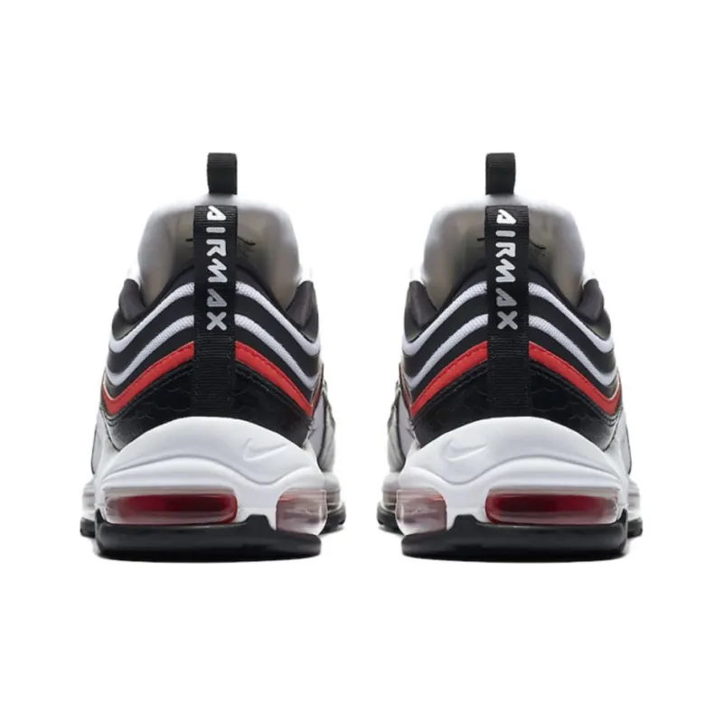 Nike Air Max 97 Ultra 17 Black White Habanero Red Women's-4