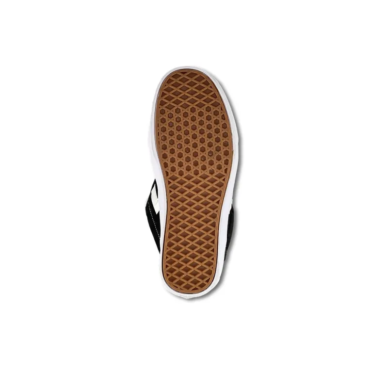 ZUIBANG Puffy Shoes Anti Slip Wear Resistant Low Top Skateboard Shoes Women's Black White-5
