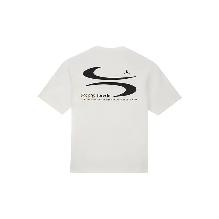 Travis Scott Cactus Jack X Jordan Mj Ts Logo Tee-1