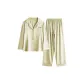 [Long-Sleeved Pants Set]Lime Green