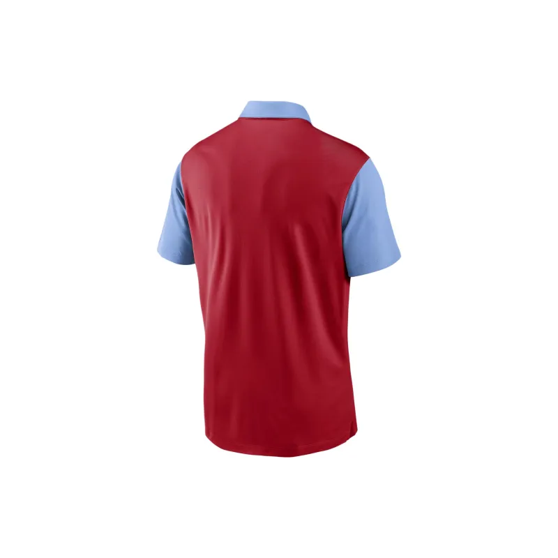 Nike MLB Collaboration St. Louis Cardinals Cooperstown Franch Polo Shirt St. Louis Cardinals Men's Red-1