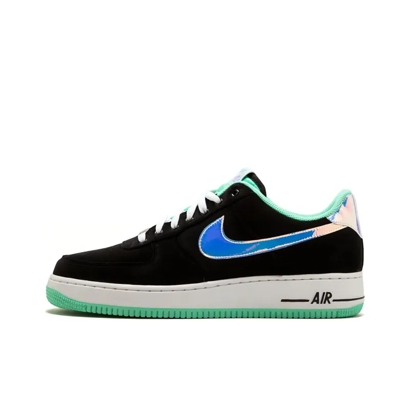 Nike Air Force 1 Low Black Green Glow-0