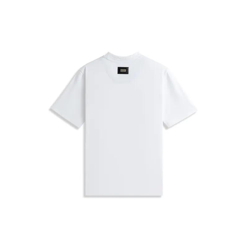 COOGI Street Hip-Hop Retro Pop Style Gourd Pattern T-Shirt Unisex White-1