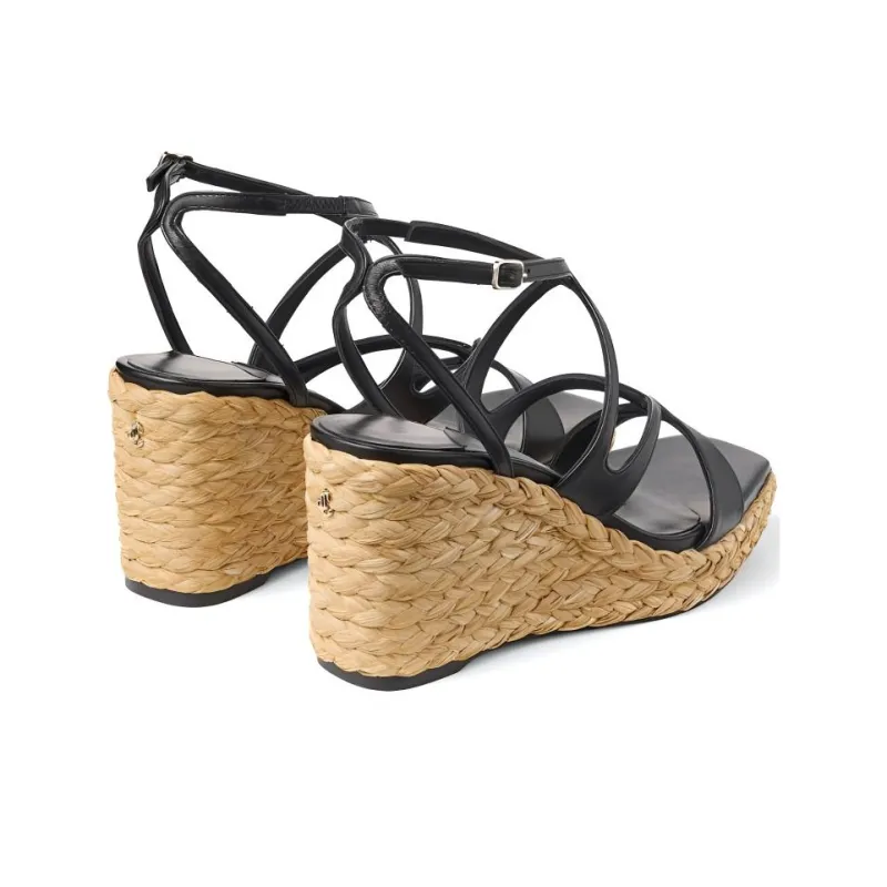 Jimmy Choo Ayla 85mm Wedge Sandals-3