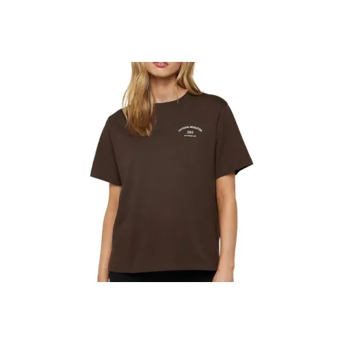 GYMSHARK T-Shirts Women's Filing Brown