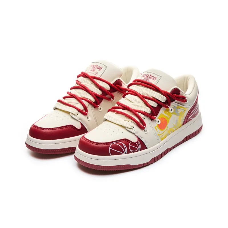 LAZY BONS Low Top Skateboard Shoes Unisex-17