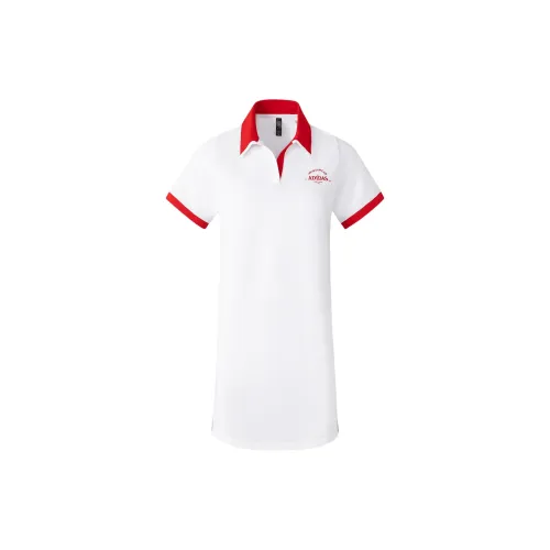 Adidas Short-Sleeved Dresses Women's White