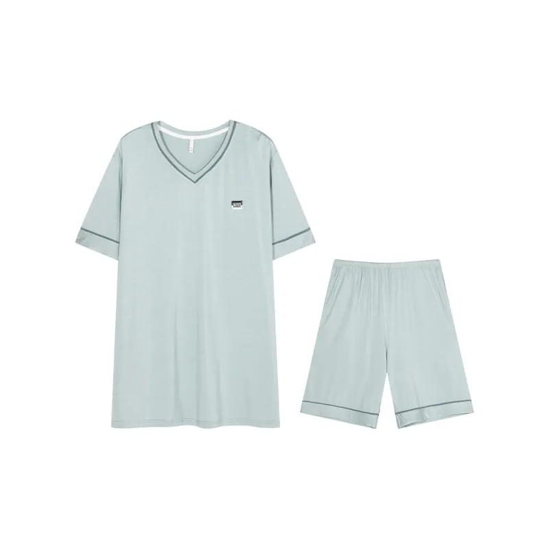 William Pajama Set Men's Light Green-0