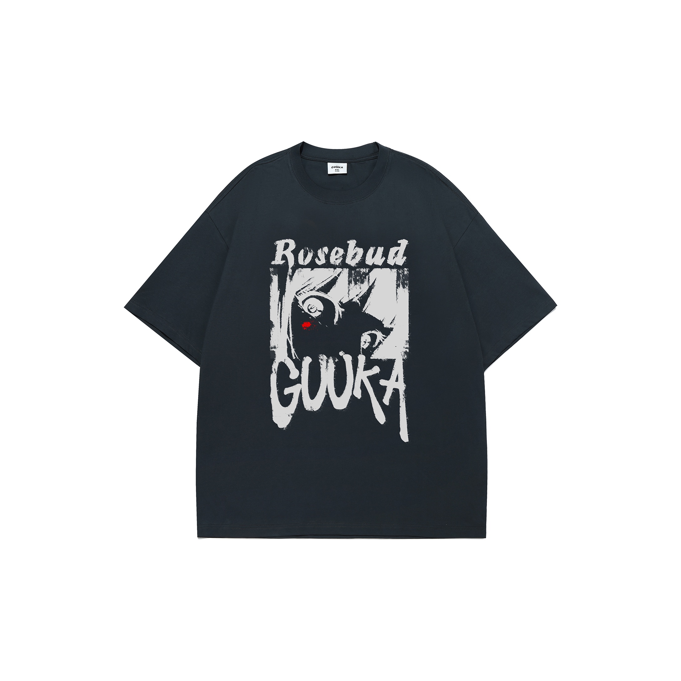 Guuka T-Shirts Unisex White L - POIZON