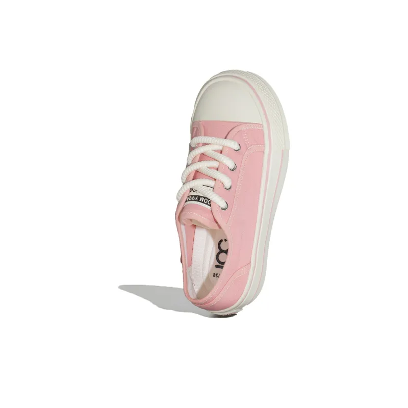 B10CROWN Anti Slip And Wear Resistant Breathable Low Top Canvas Shoes Women's-3
