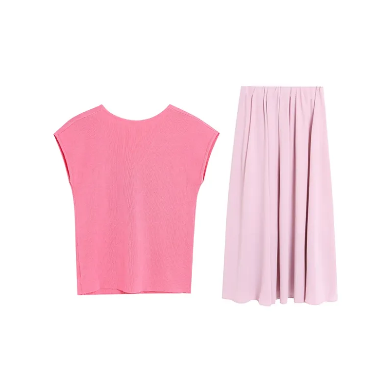 BVODE Two Piece Skirt Sets Women's-1