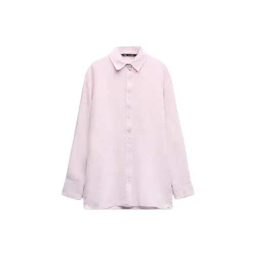 ZARA Shirts Women's Pink