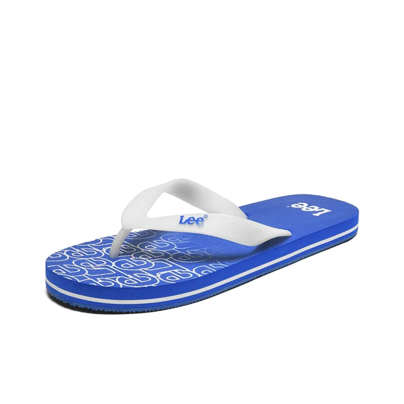 Lee Rubber Sole Odor Resistant Abrasion Resistant Slip Resistant Flip Flops Men's-1