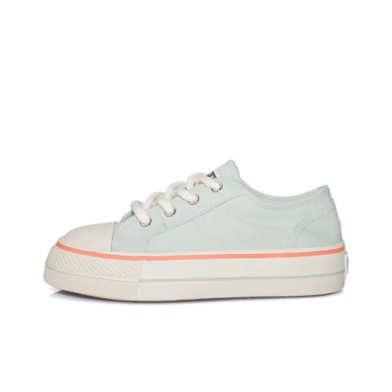 B10CROWN Slip Resistant Breathable Low Top Canvas Shoes Women's-0