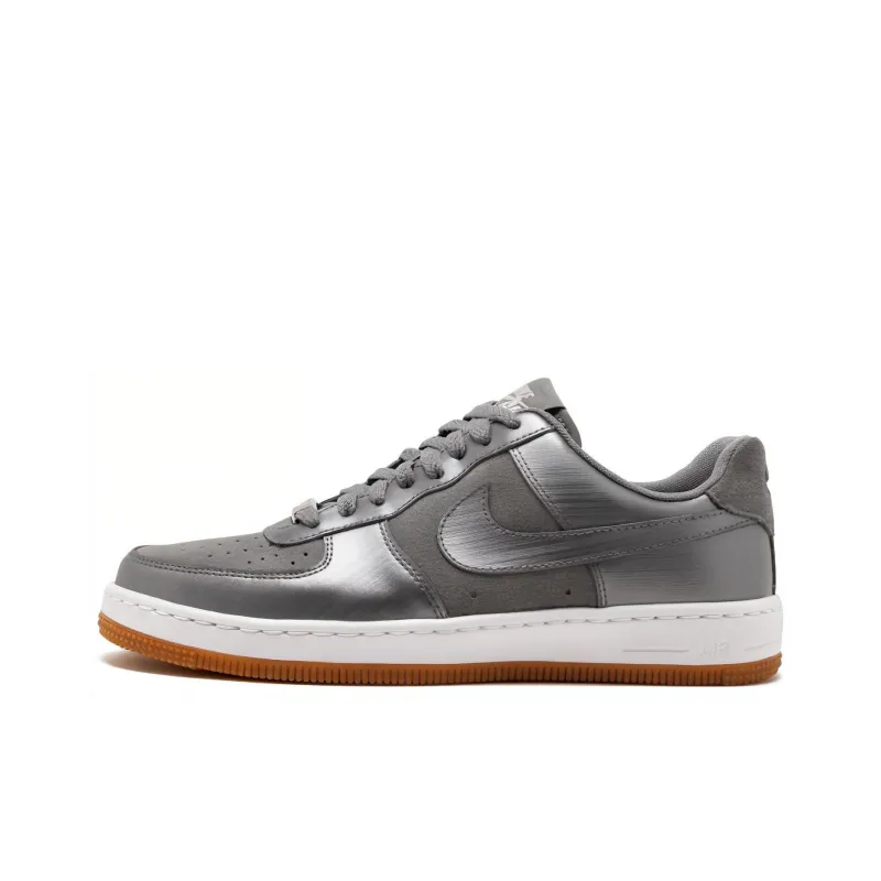 Nike Air Force 1 Ultra Force Low-Top Skateboard Shoes GS Silver-0
