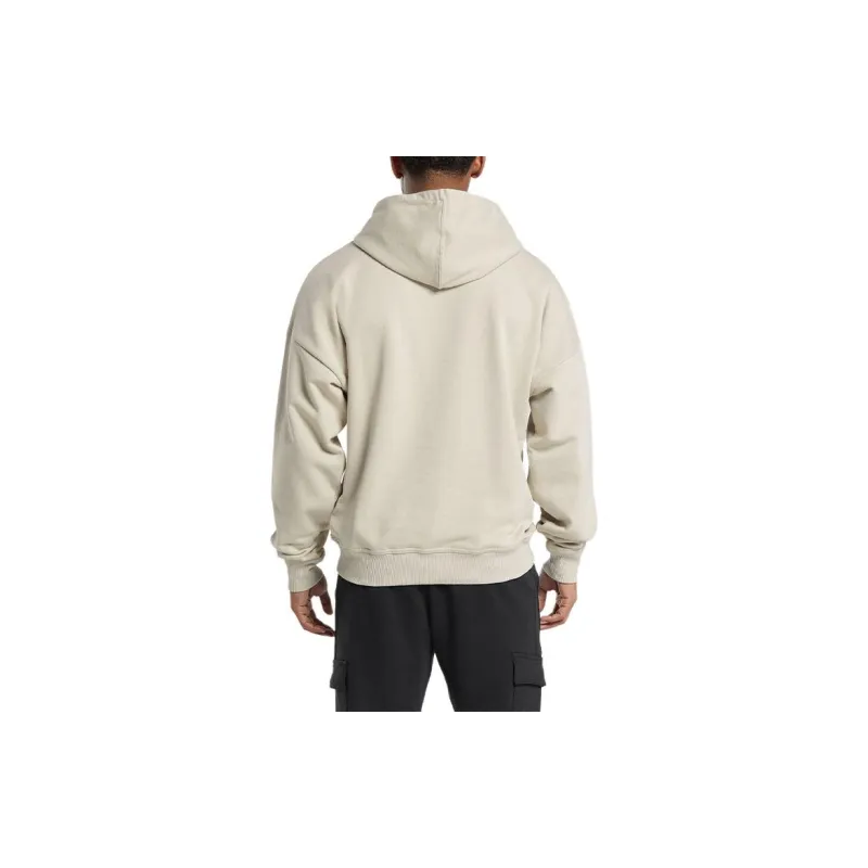 GYMSHARK CREST OVERSIZED HOODIE Sweatshirt Men's Pebble Gray-1