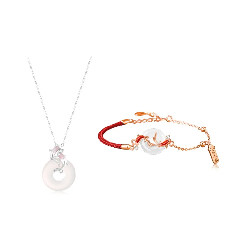 COPI Colored Glaze Necklaces Women's-4